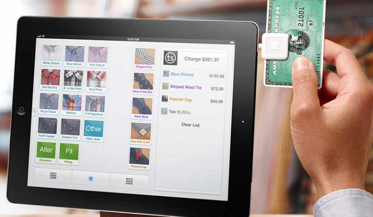this picture shows iPad POS Systems